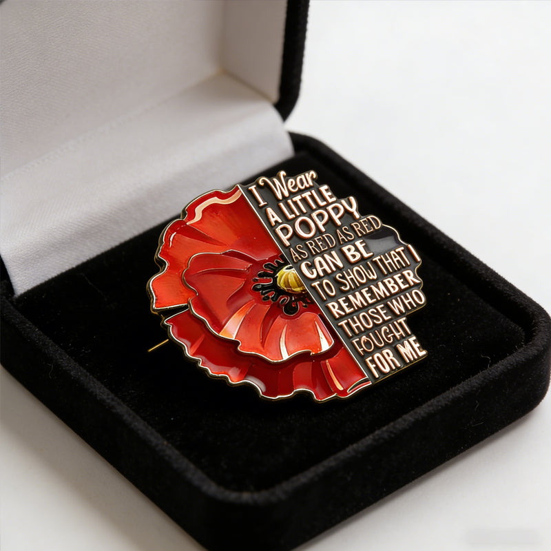 Unisex US Red Friday Exquisite Brooch