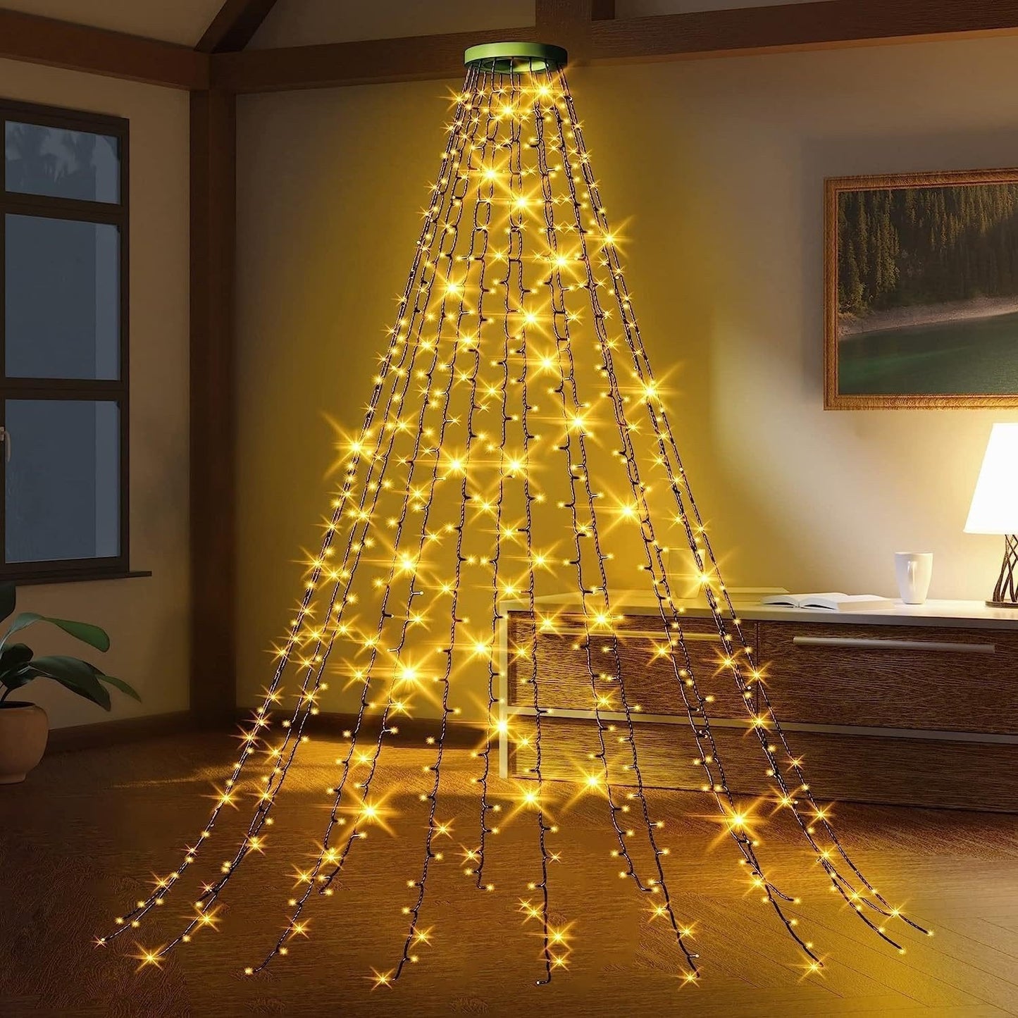 🎄Holiday Pre-Sale🔥Waterproof Christmas Tree Waterfall Lights
