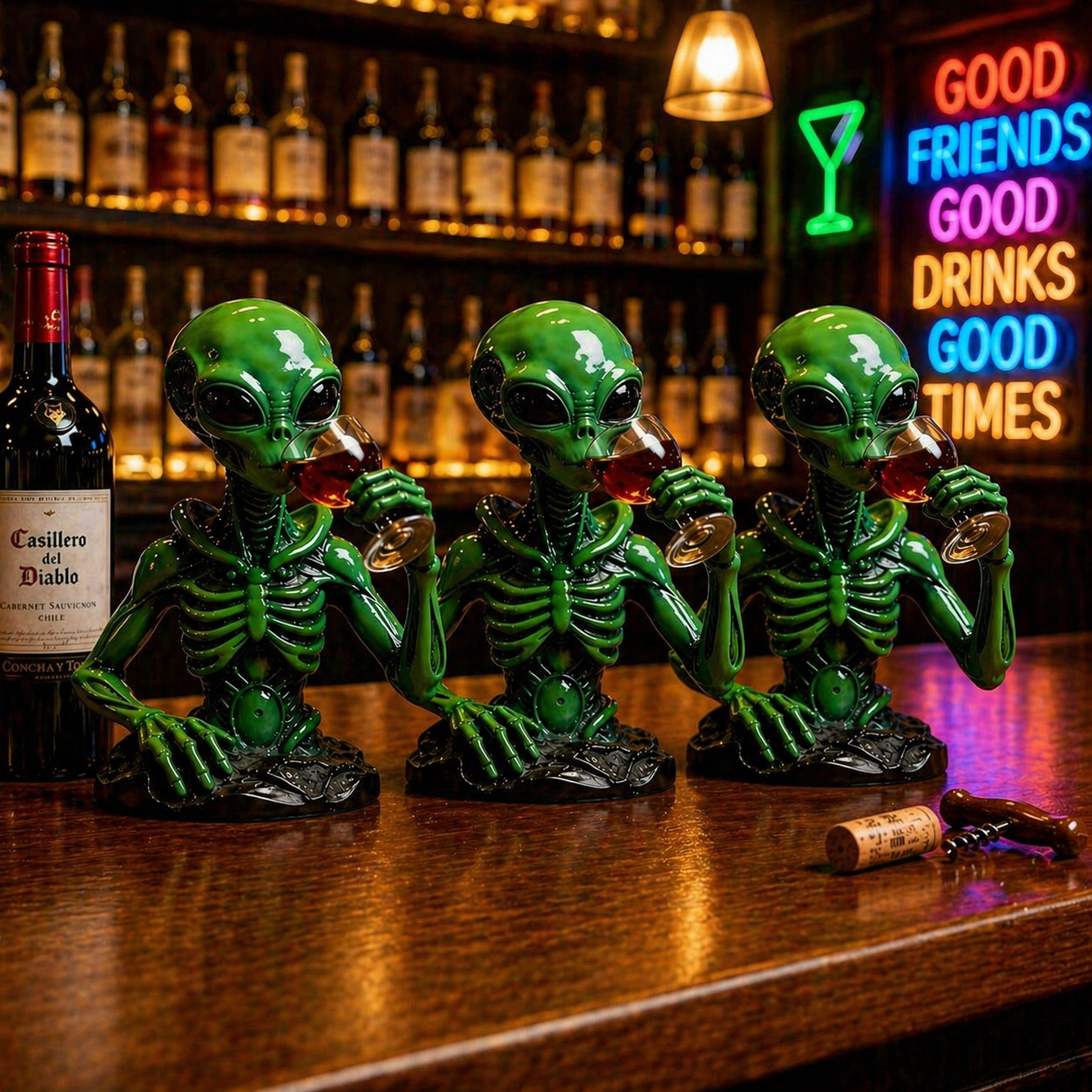 Alien Wine Companion β Funny Sci-Fi Drinking Buddy