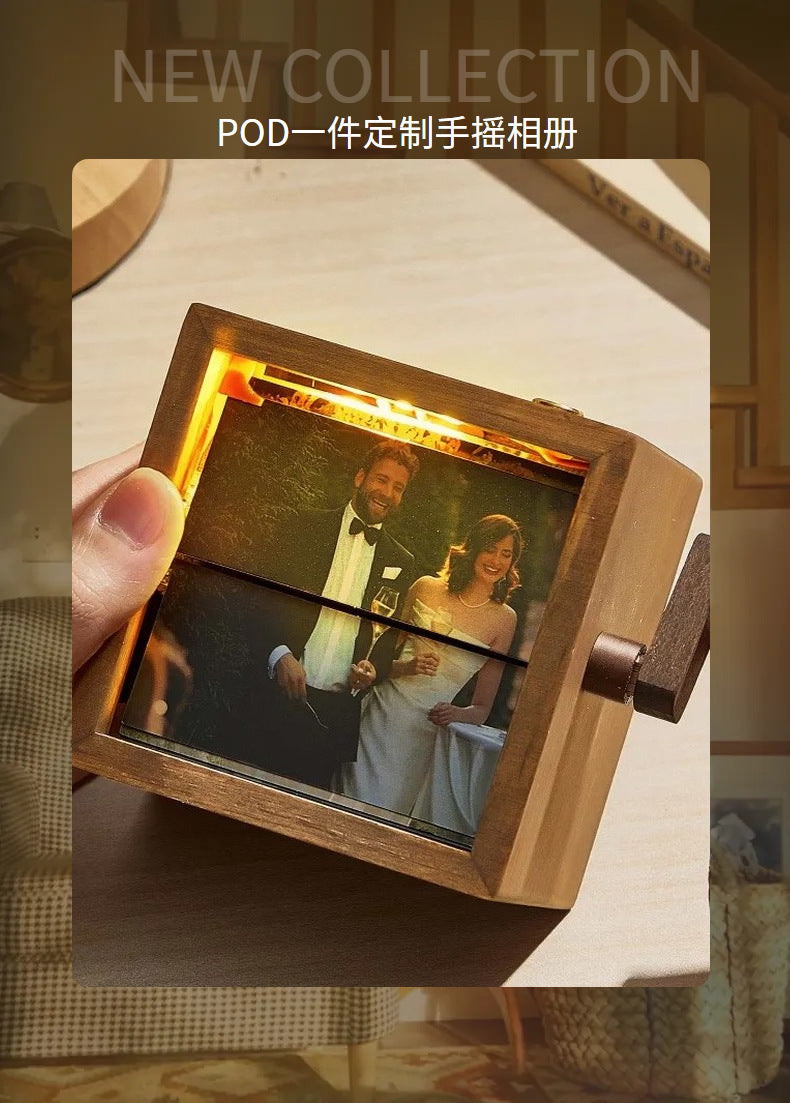 2026 Hand-Crank Memory Flip Frame