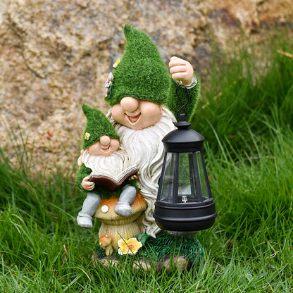 🔥50% OFF🔥Mossy Gnome Lantern Duo/Trio