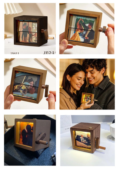 2026 Hand-Crank Memory Flip Frame