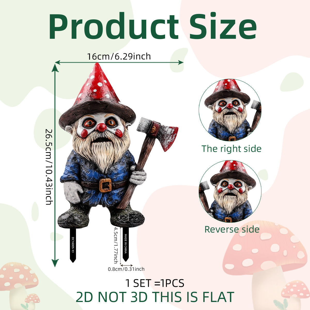 New Bloody Hand Halloween Lawn Stakes