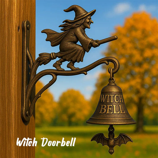 🧙‍♀️Let your guests be greeted by the magic at the door🔔Witch's bell