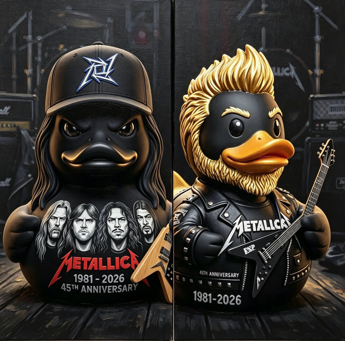 Metallica 45th Anniversary Duck