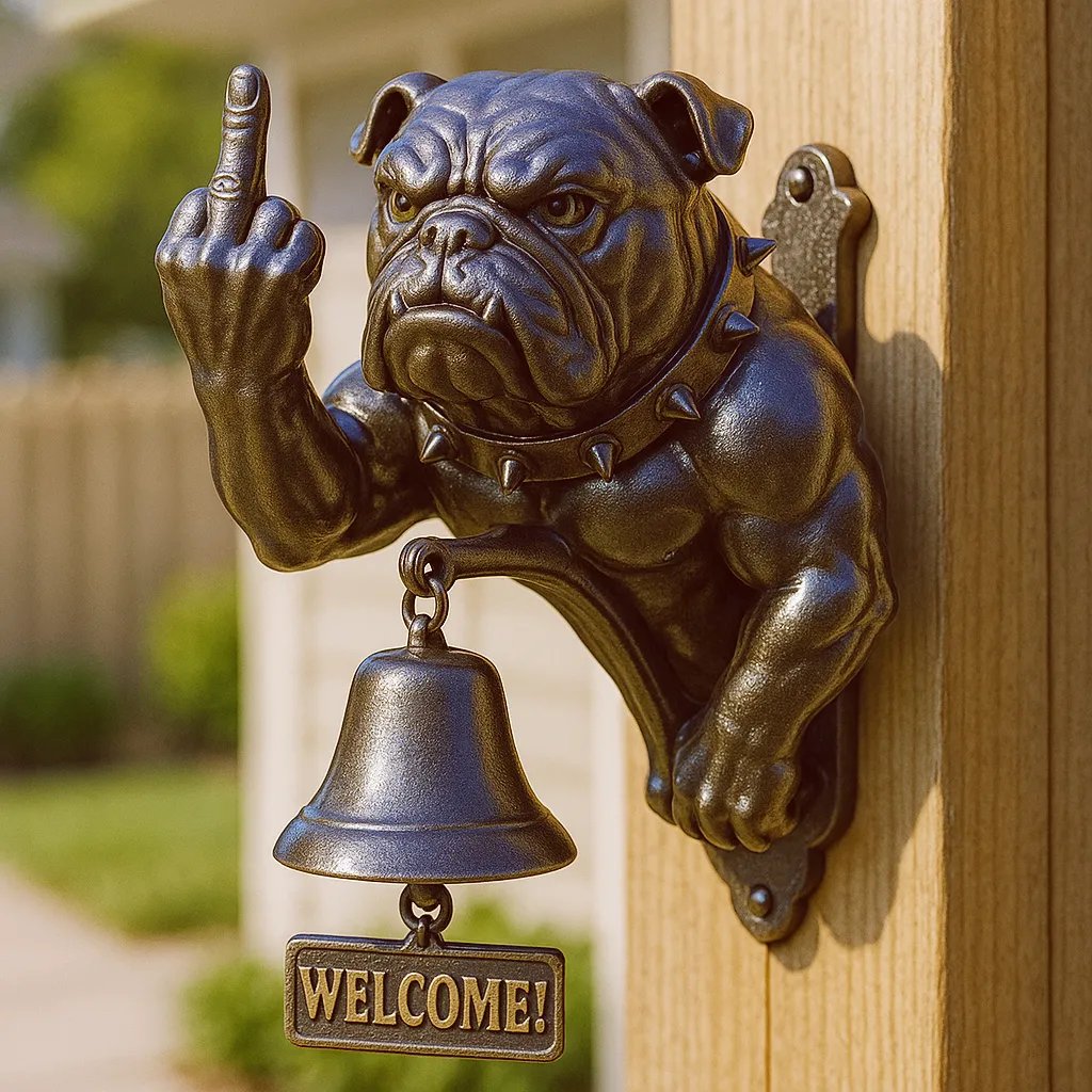 Funny Bulldog Doorbell
