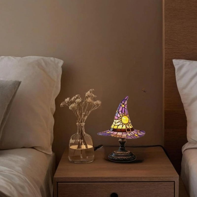 🏠👻Witch Hat Night Light
