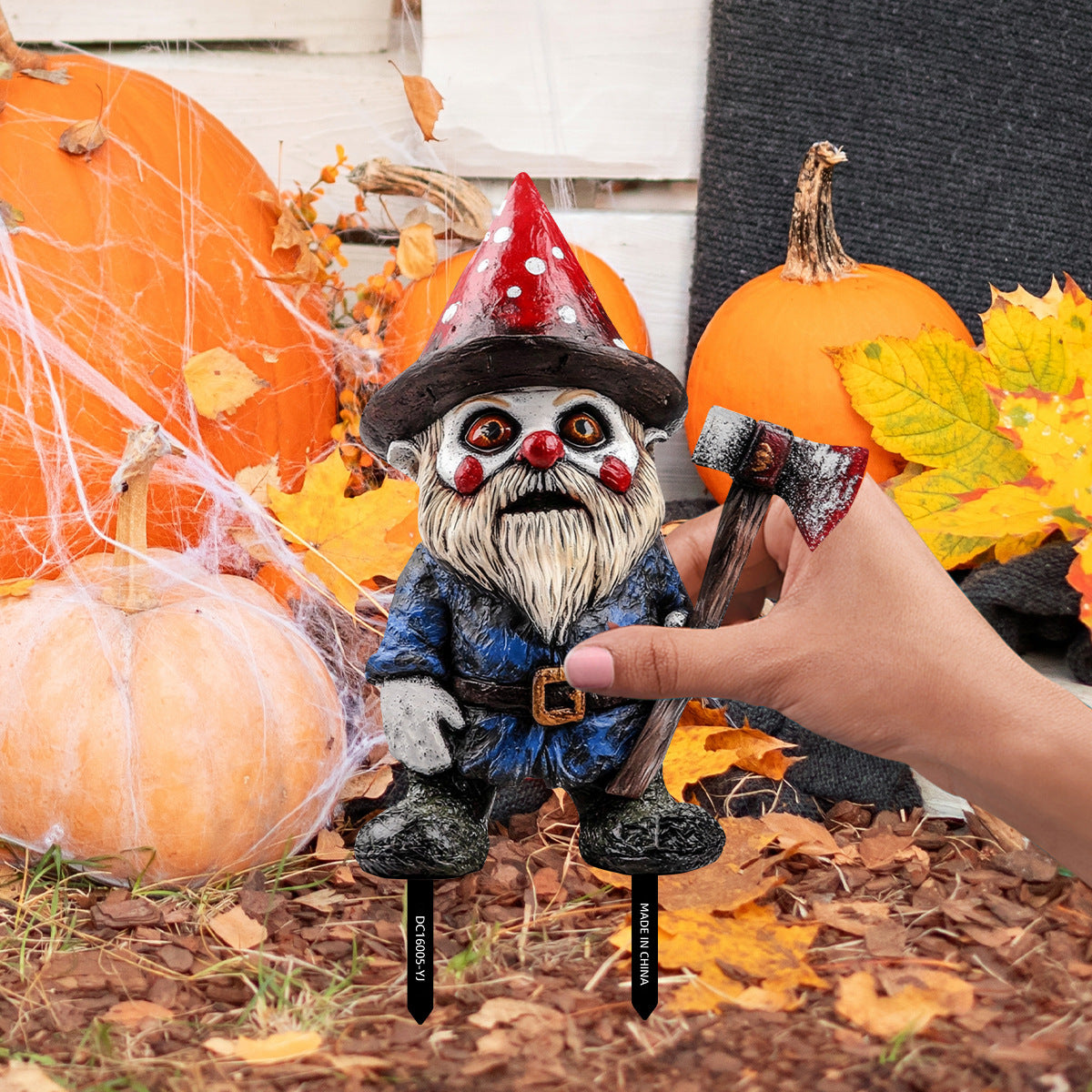 New Bloody Hand Halloween Lawn Stakes