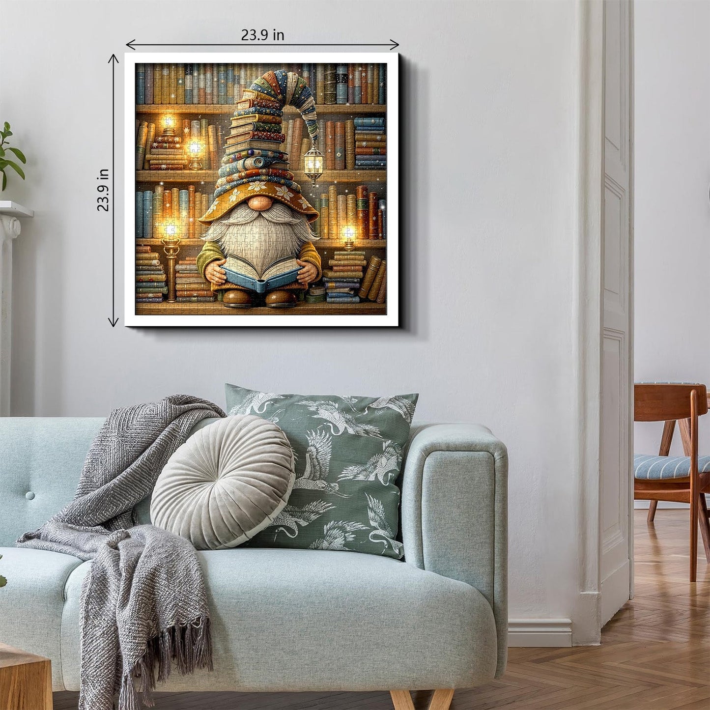 Book Hat Gnome Jigsaw Puzzle 1000 Pieces