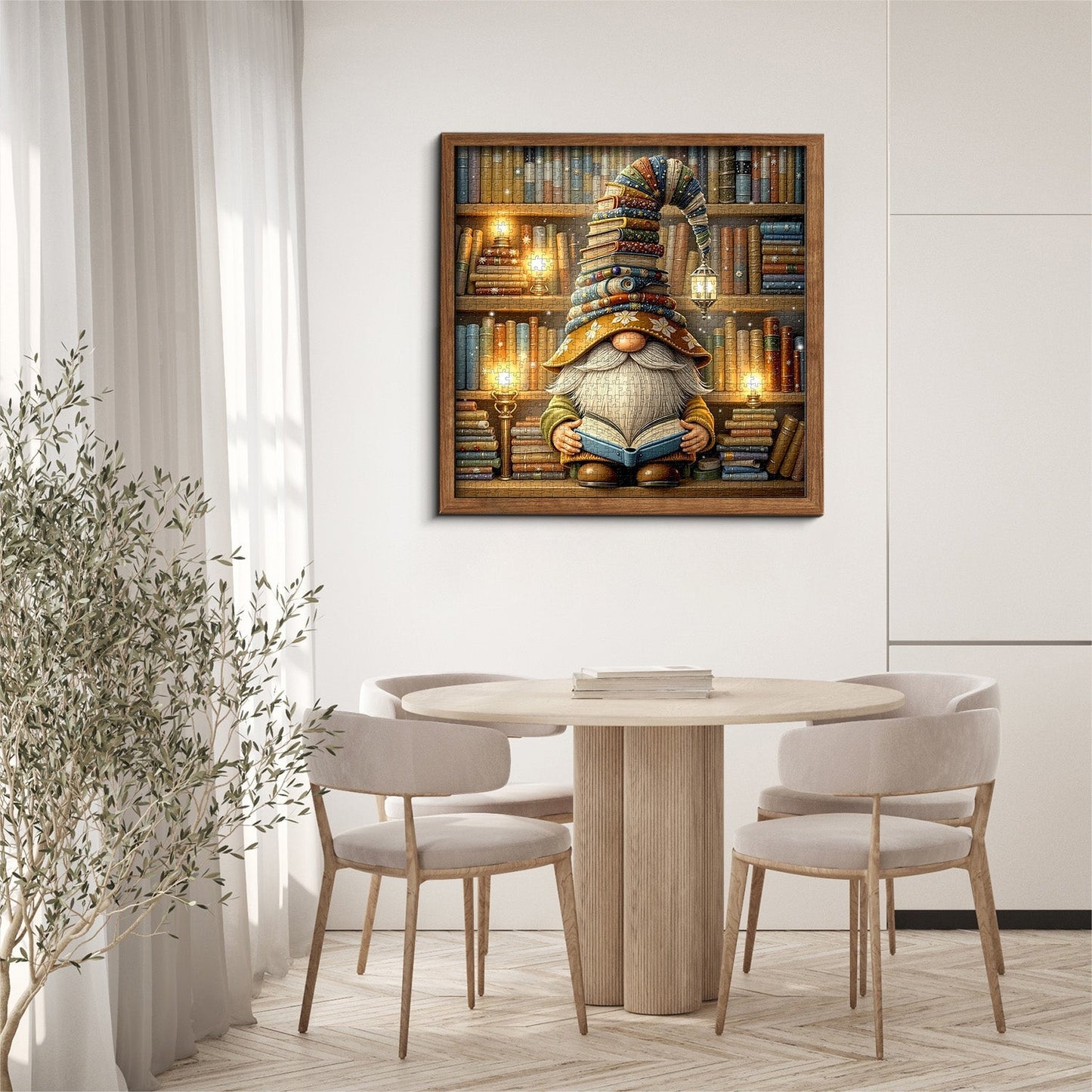 Book Hat Gnome Jigsaw Puzzle 1000 Pieces