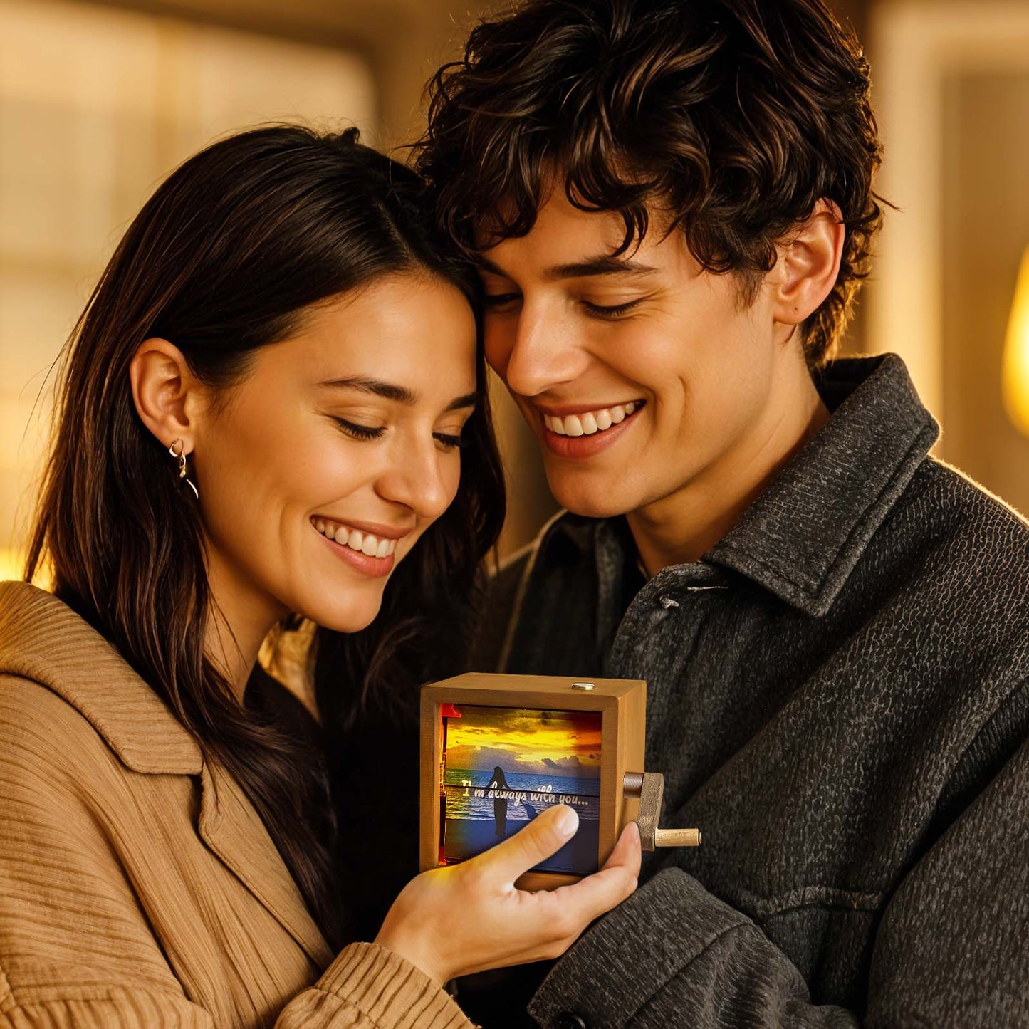 2026 Hand-Crank Memory Flip Frame