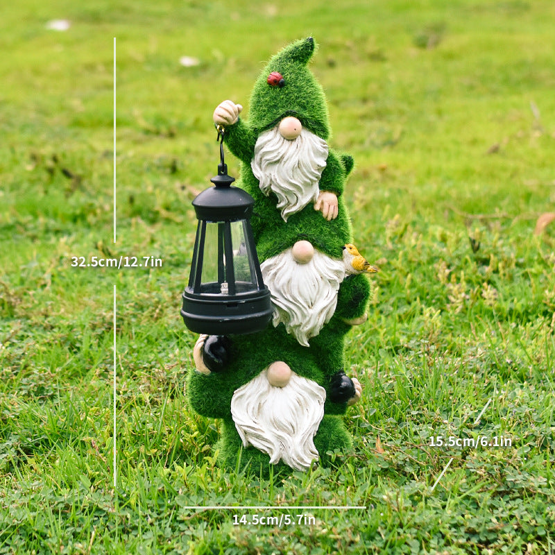 🔥50% OFF🔥Mossy Gnome Lantern Duo/Trio
