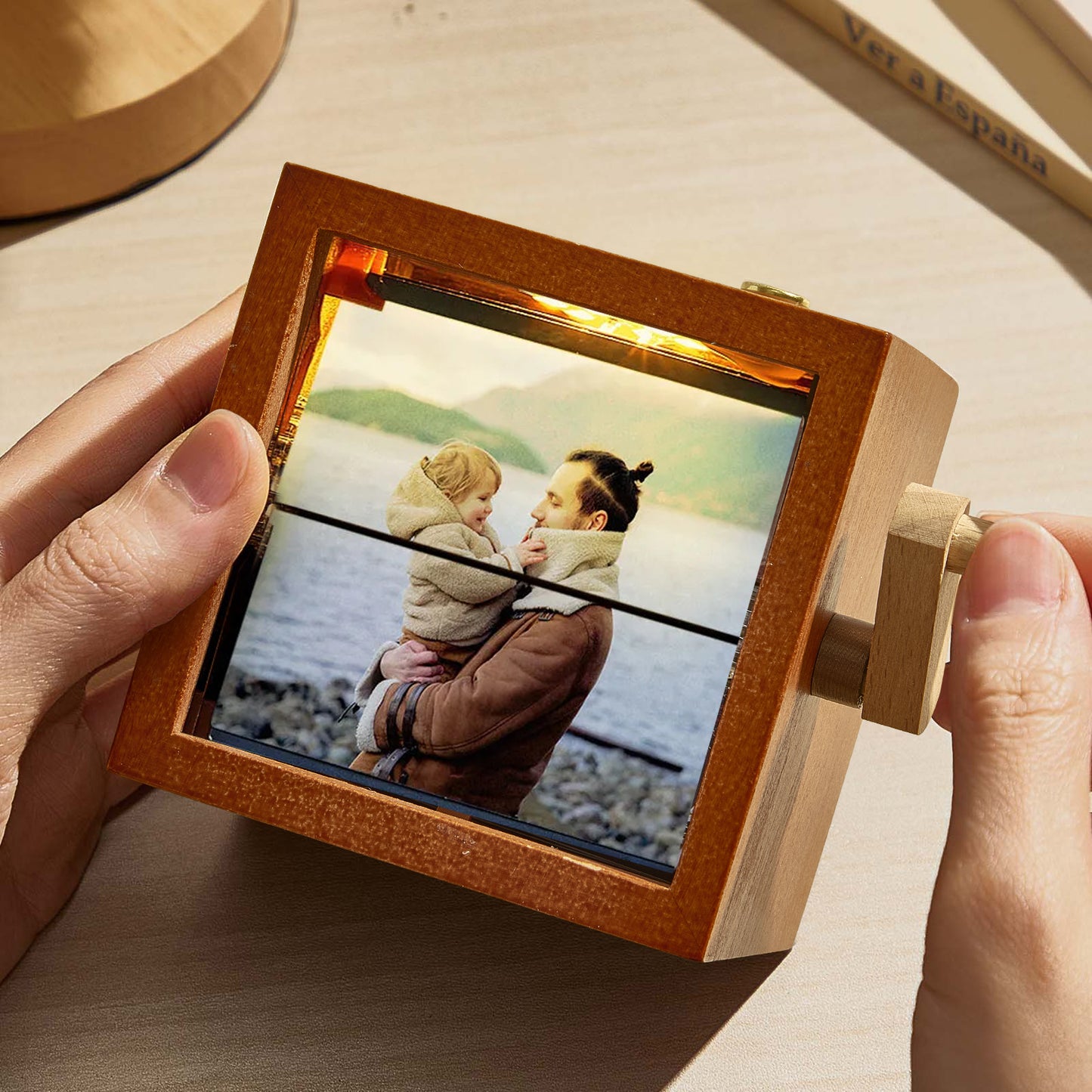 2026 Hand-Crank Memory Flip Frame