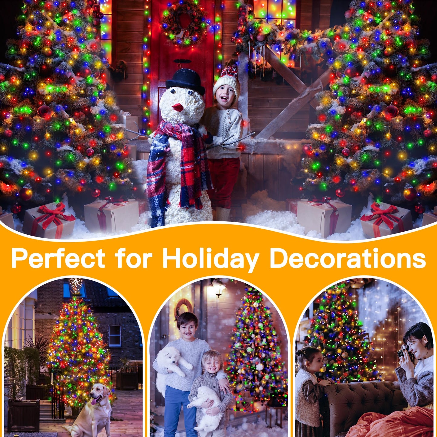 🎄Holiday Pre-Sale🔥Waterproof Christmas Tree Waterfall Lights